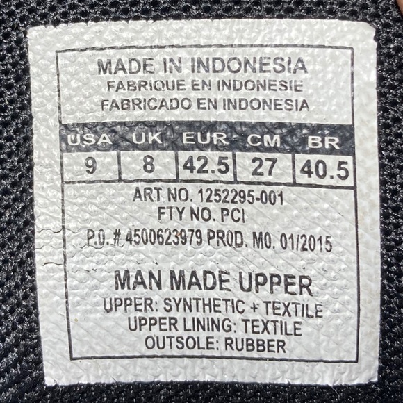 Under Armour UA Micro G Assert V Gym Workout Fitness Training Running Shoes Sz 9 - Picture 8 of 8